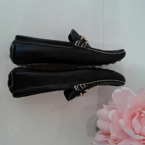 Tod's black driving slip on  loafers - Picture 6 of 12